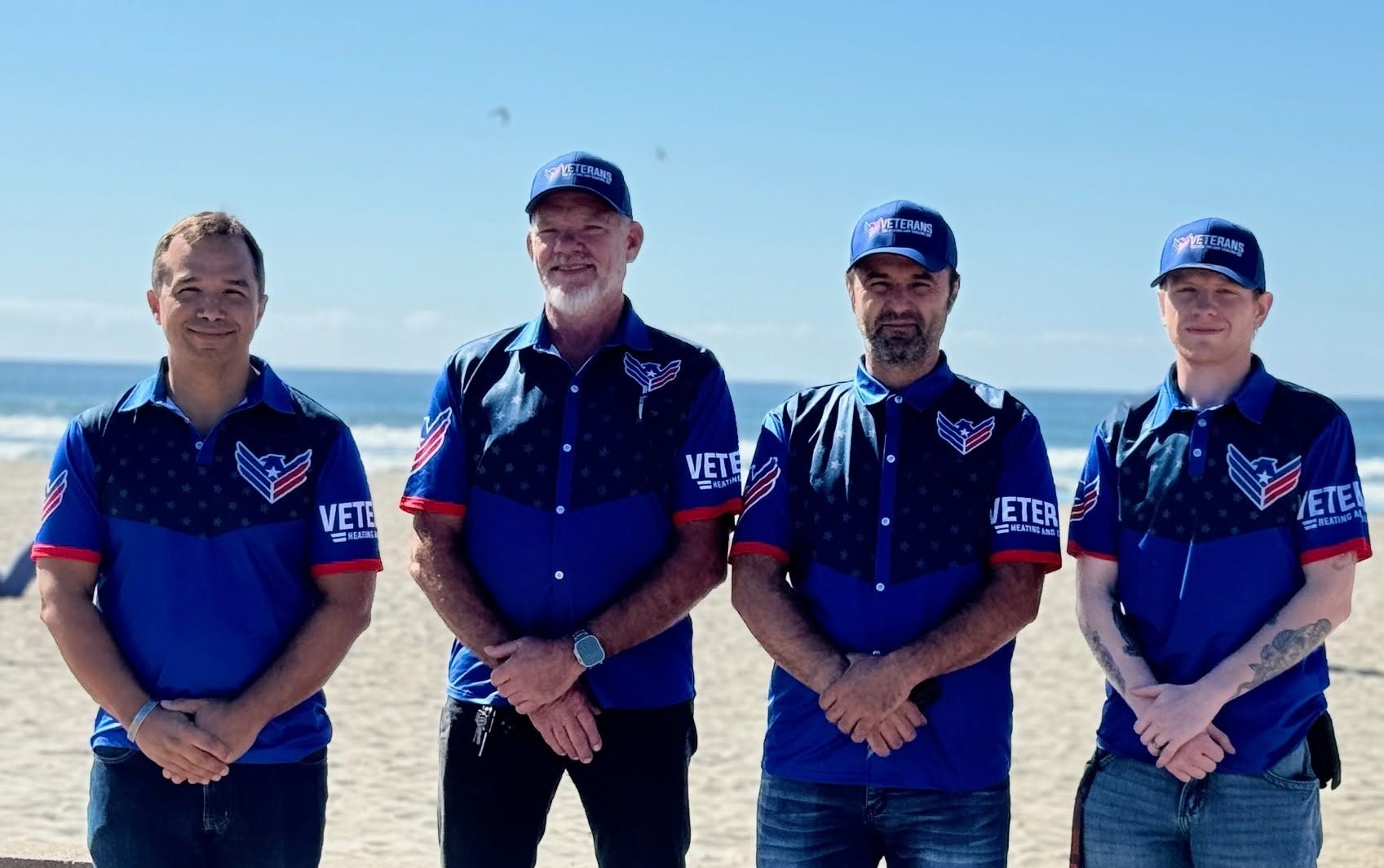 Veterans Heating and Cooling team together